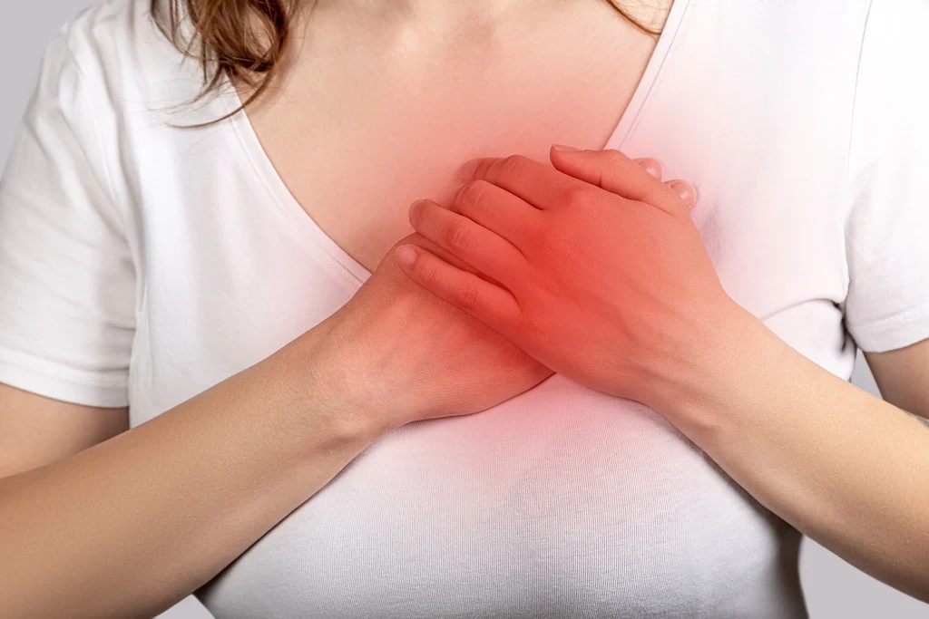 Heart attack symptoms in gujarati